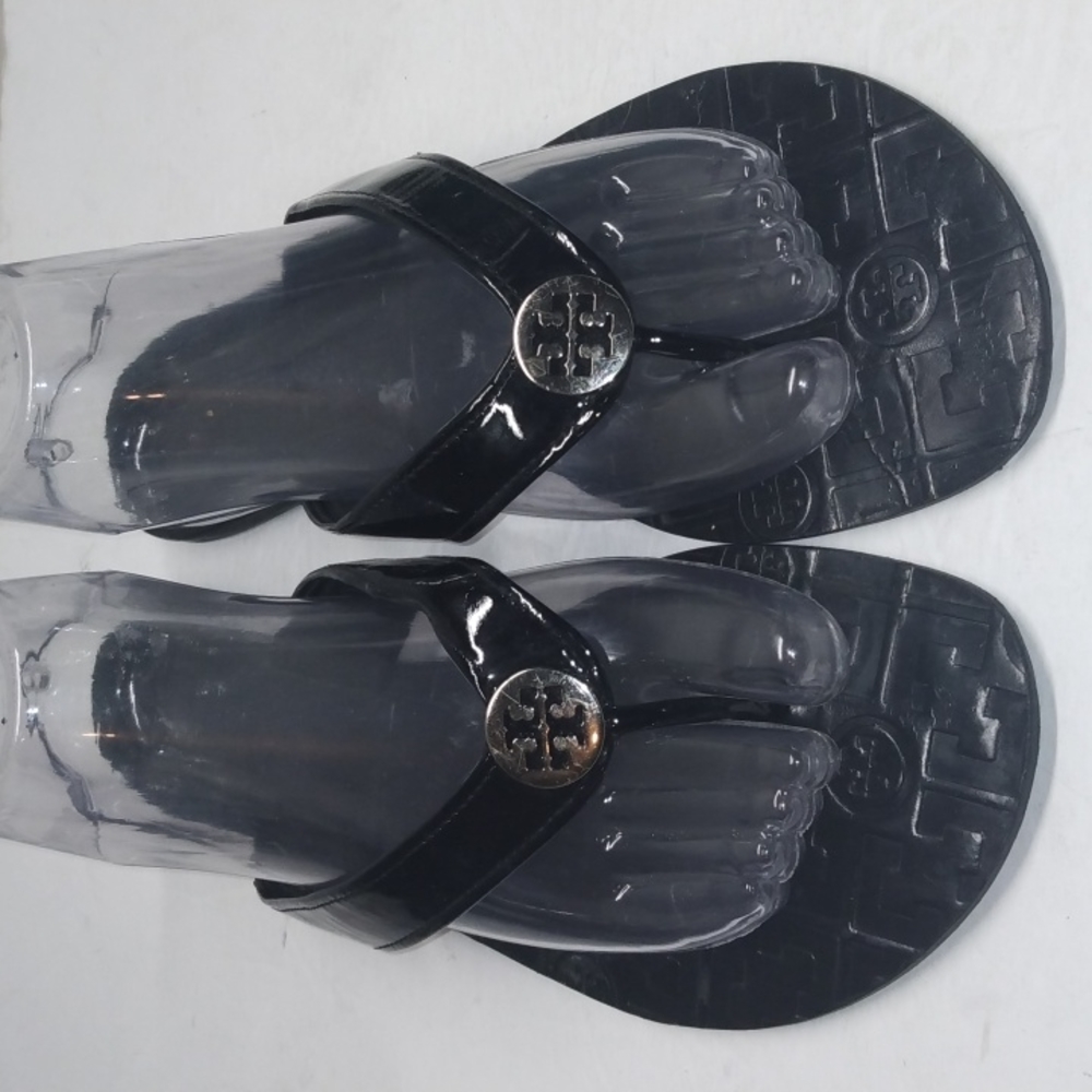 Tory Burch Black Sandals - Picture 2 of 12